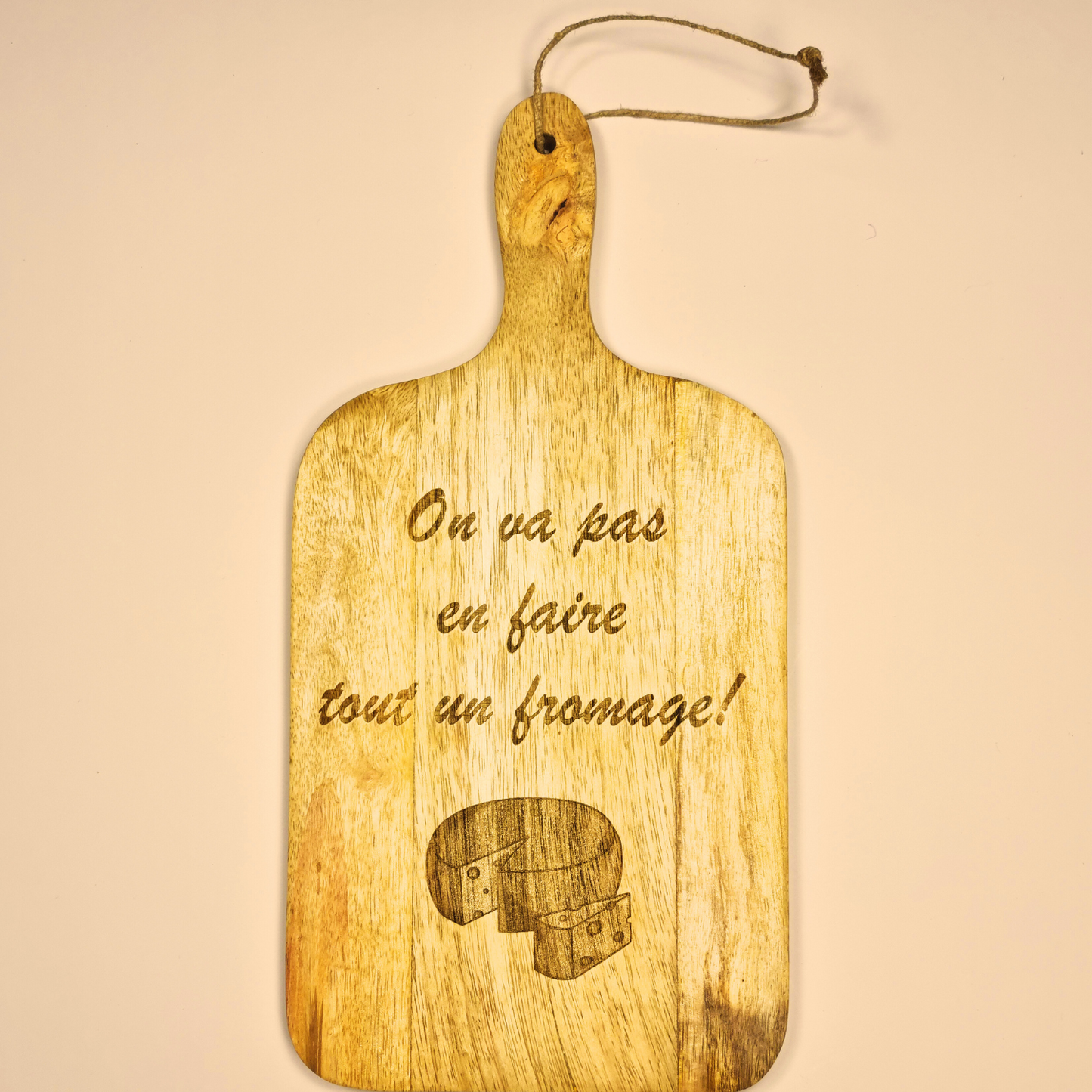 Planche "On va pas en faire tout un fromage !"