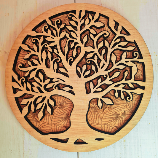 Arbre de vie en relief