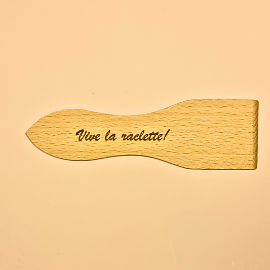 Spatule à raclette "Vive la raclette !"