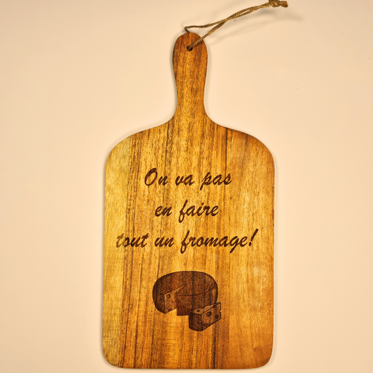 Planche "On va pas en faire tout un fromage !"
