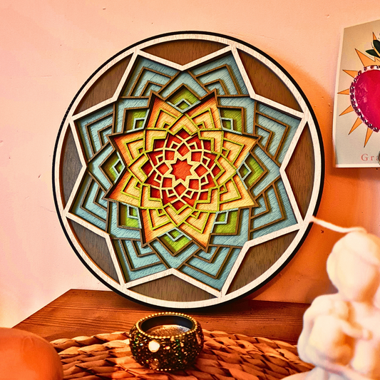 Cadre Mandala à accrocher